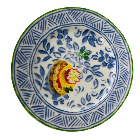 6 Isabelle de Borchgrave Dessert Plates Canapé - Picture 11 of 11